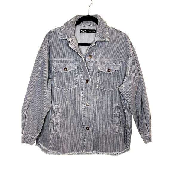 Zara Blue Button Down Shirt - Picture 2 of 8